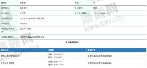 刘彦军 医生简介